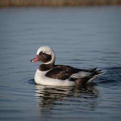 Fototapeta premium Write a report on the importance of Long-tailed Ducks in global biodiversity.