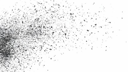 Obraz premium Subtle Halftone Grunge Urban Texture in Vector Format. Distressed Overlay Texture, Grunge Background with Abstract Mild Textured Effect. Illustrated in Vector. Black Isolated Against White