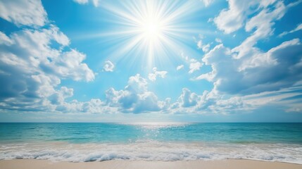 Obraz premium sun , clouds