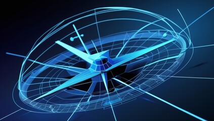 Cybernetic Compass, Navigating the Digital Frontier with Precision and Direction