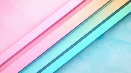 Obraz premium A neon bright gradient blending electric pink, vibrant blue, and glowing green, creating a futuristic and energetic vibe, suitable for music events, gaming, or digital art.