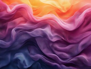 Obraz premium Flowing fabric, ombre effect, background texture, for graphic designs, posters