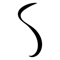 Liquid, organic blobs, y2k black style squiggles, groovy doodle wavy stripes inscribed in a rectangle long banner shape. Bold scribbles. Black fluid graphic design element. vector illustration