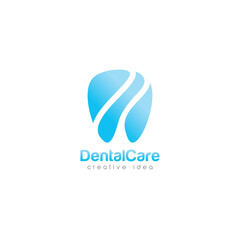 Creative Dental Concept Logo Design Template