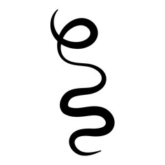 Obraz premium Liquid abstract organic blob shapes. Black wavy bubbles and drops in trendy y2k style. groovy doodle wavy stripes, squiggles. Black fluid graphic design element. vector illustration