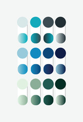 neutrals color palette and abstract Drak Highlights of Cover Stories.