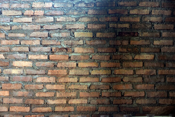 Fototapeta premium the texture of a dull exposed brick wall