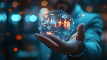 Global Network Connecting Professionals Through Technology