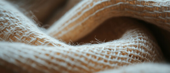 Textured faux grasscloth fabric showcasing natural fibers and organic design elements