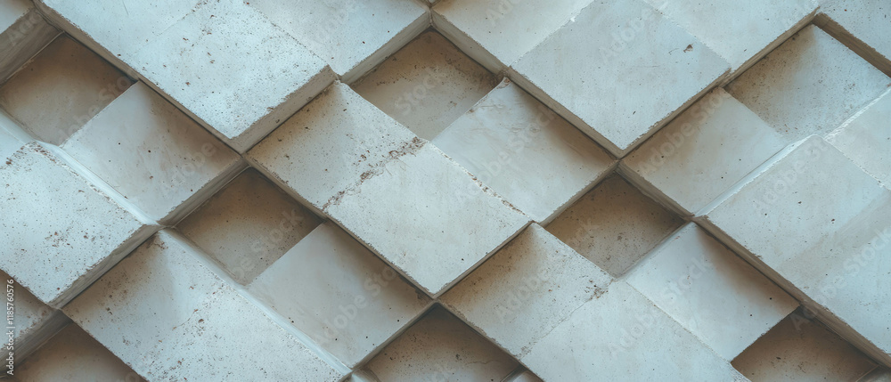 Poster Intricate interlocking tile patterns create a modern geometric design suitable for any space