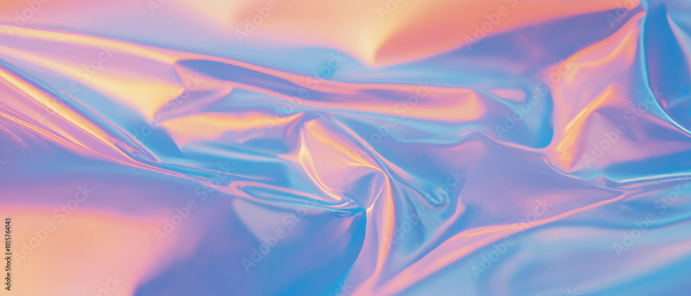 Poster calm light blue gradient texture conveying serenity and smoothness