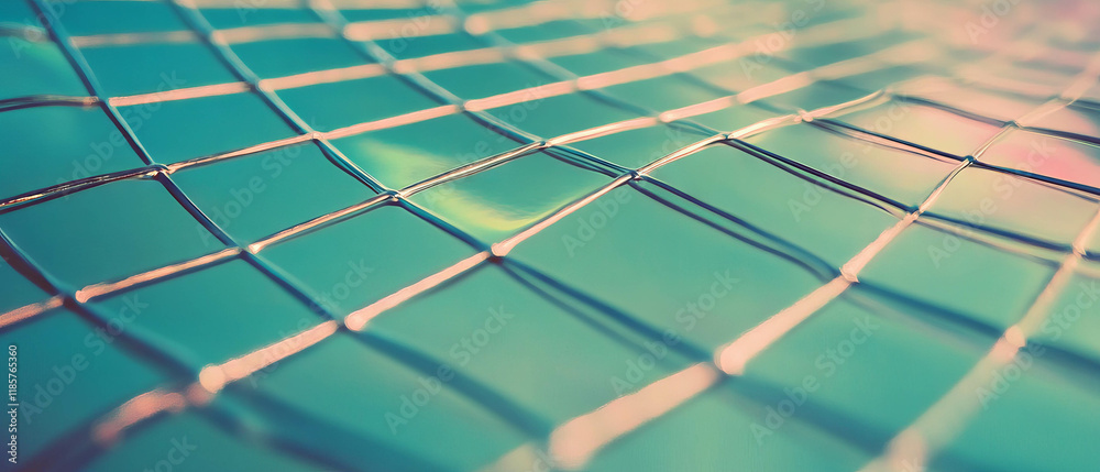 Poster Grid pattern background with subtle textures engaging in a tranquil atmosphere