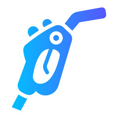 gas station Gradient icon