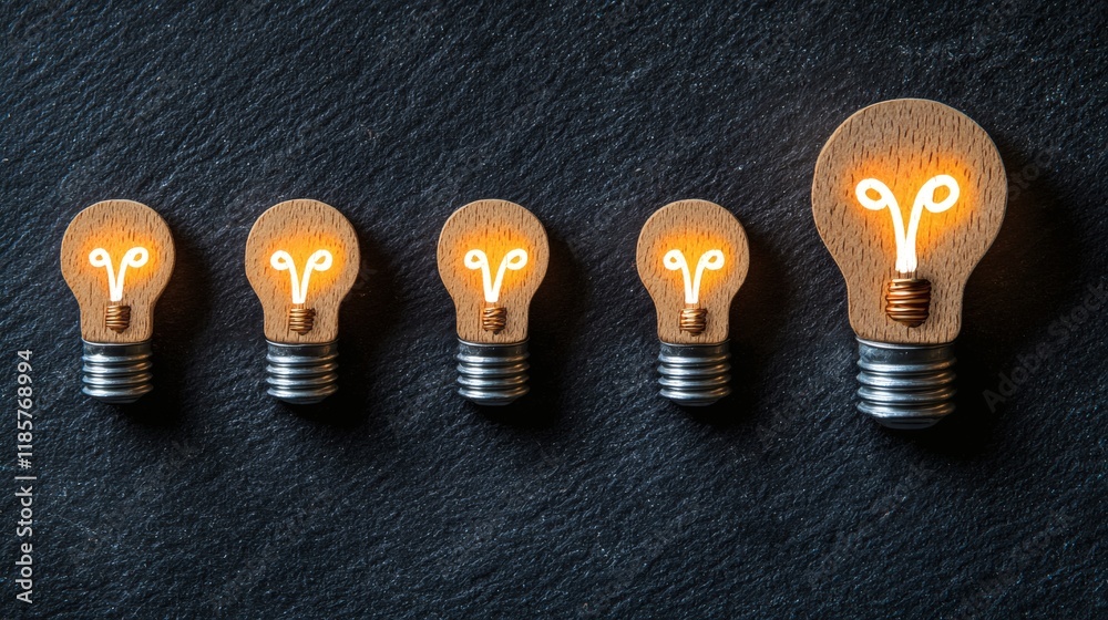 Aufkleber concept of achieving personal success with clear and actionable goals stock photo with side copy spa