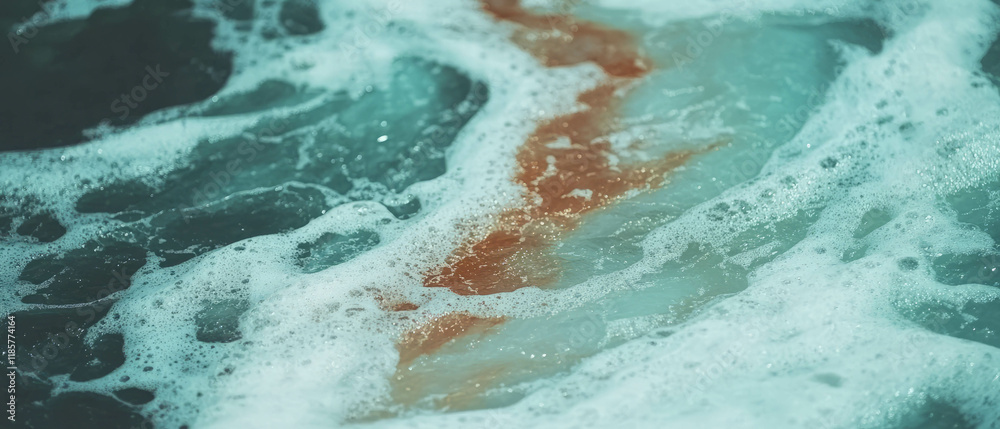 Aufkleber luxurious marble texture with subtle veins and elegant design for sophisticated spaces