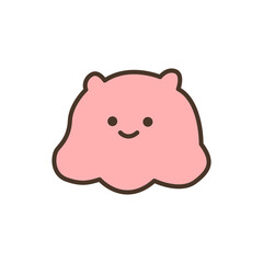 Simple drawings of animal cartoon characters