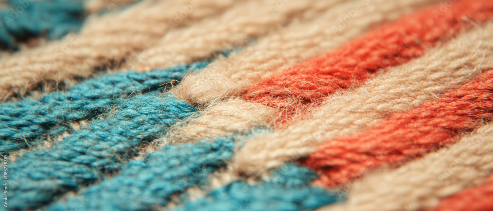 Poster woven texture showcasing subtle color variations in an organic background