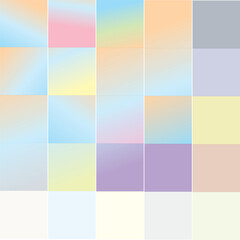 set abstract colorful background