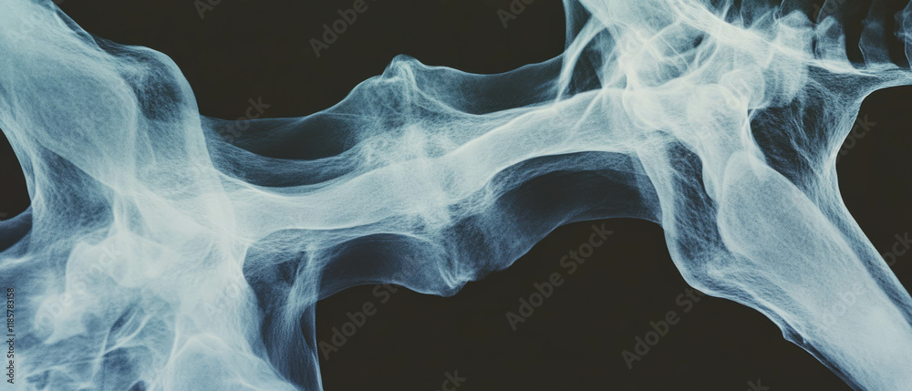 Poster Exploration of abstract shapes and organic forms through x-ray texture analysis