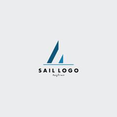 sail logo vector illustration design