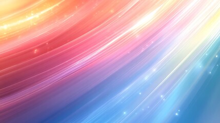 Obraz premium Abstract light streaks, vibrant colors, digital art, website background