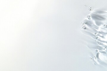 Organic Water Texture Overlay with Diagonal Shadow and Light Caustic Effect on White Wall for Natural-Looking Photo and Mockup Enhancements