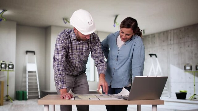 Home Construction Inspector And Interior Designer Contractor