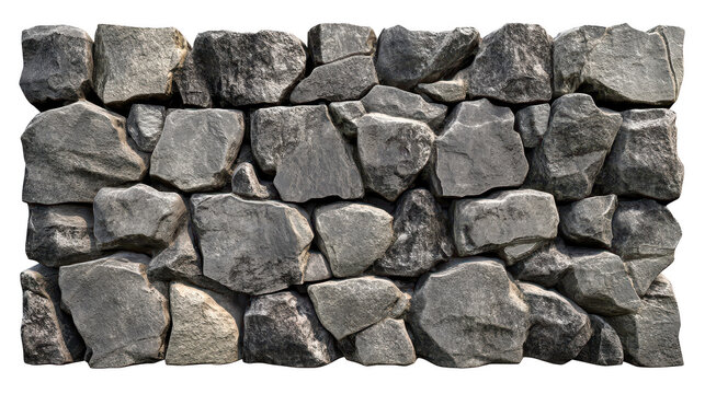 Dramatic contrast, a pile of dark rocks on clean black background, capturing texture and minimalist aesthetics