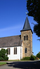 Fototapeta premium Historical Joseph Church in the Village Henneckenrode, Lower Saxony