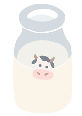 Fresh Milk Illustration