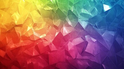 Obraz premium Rainbow crystal texture background design