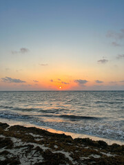 Fototapeta premium sunset on the sea