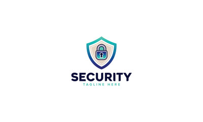 Obraz premium Professional Artificial Intelligence Protection Shield Security Logo Design Vector Template, Digital Safety Emblems