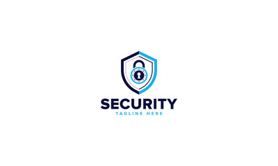 Obraz premium Professional Artificial Intelligence Protection Shield Security Logo Design Vector Template, Digital Safety Emblems