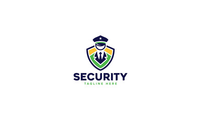 Professional Artificial Intelligence Protection Shield Security Logo Design Vector Template, Digital Safety Emblems