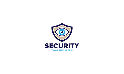 Professional Artificial Intelligence Protection Shield Security Logo Design Vector Template, Digital Safety Emblems