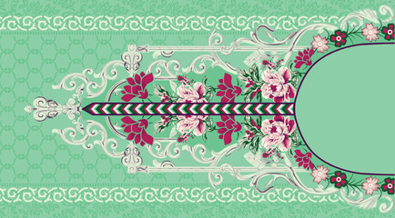 Seamless border patterns for versatile use in fabrics, gift wraps, and wallpaper.