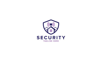 Obraz premium Professional Artificial Intelligence Protection Shield Security Logo Design Vector Template, Digital Safety Emblems
