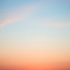 Obraz premium Soft pastel sunset sky gradient. (1)