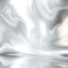 Obraz premium Abstract silver liquid swirl background.
