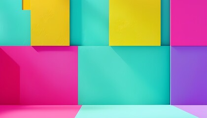 Fototapeta premium Fluid wave like patterns with bold contrasting colors evoking a sense of depth and emotion 