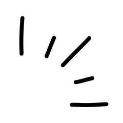Hand drawn doodle sparkle   sunburst