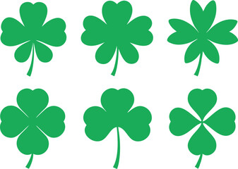 set of four clover