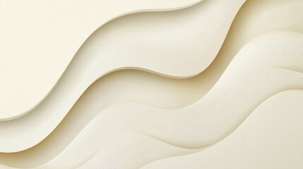 Obraz premium Ecru gradient with texture of eggshell. Pastel light beige background, modern dotted vector design, paper texture.