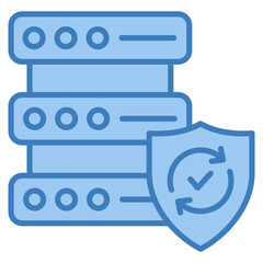 Data Integrity Icon Element For Design