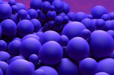 Medical Super Absorbent Polymers cluster (SAP) - 3d illustration closeup view