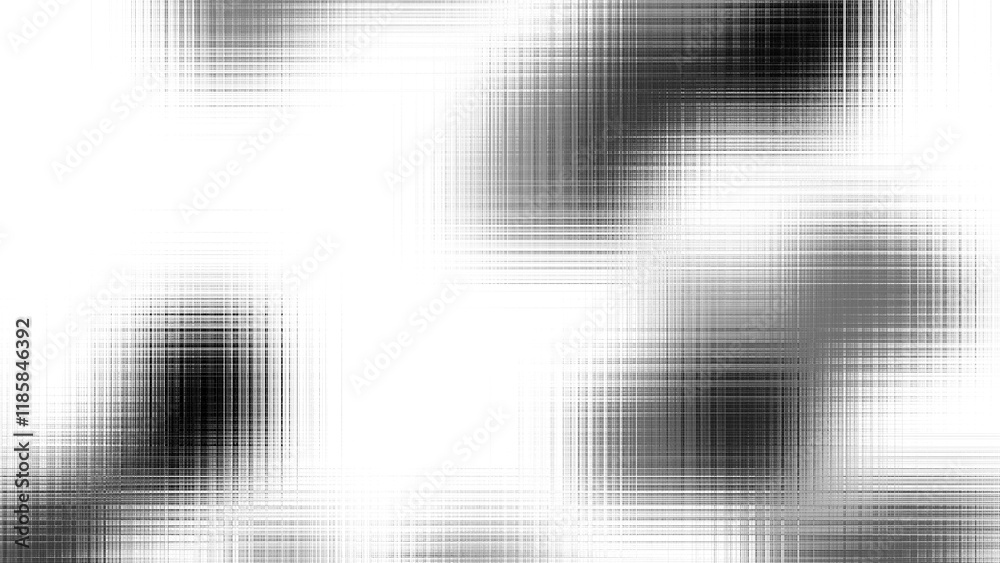 Aufkleber Modern abstract overlay transparent background texture with layers of black and gray transparent material in grunge lines in random geometric