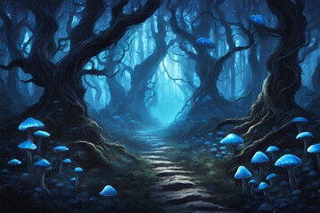 Anime Background Landscape Forest