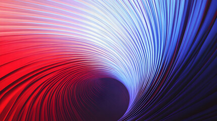 Abstract Swirls Blend Red, Blue, and Purple Dynamically and Seamlessly