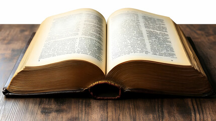 Open Book Reveals Ancient Text: History, Knowledge, Literature, and Wisdom Uncovered